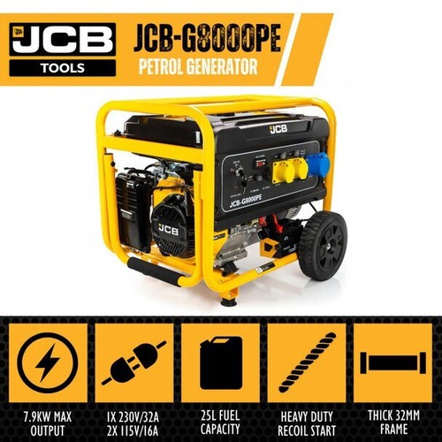 Jcb site generator 9kw - jcb,