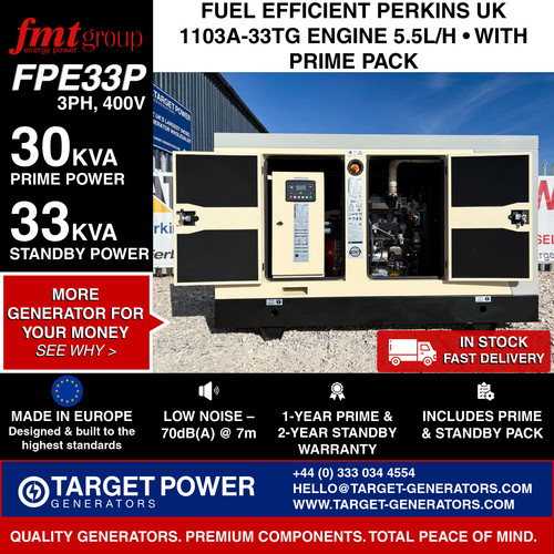 30kva perkins diesel generator - 30kva,